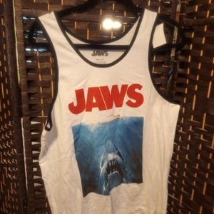 Jaws Tank T-shirt Size Sm